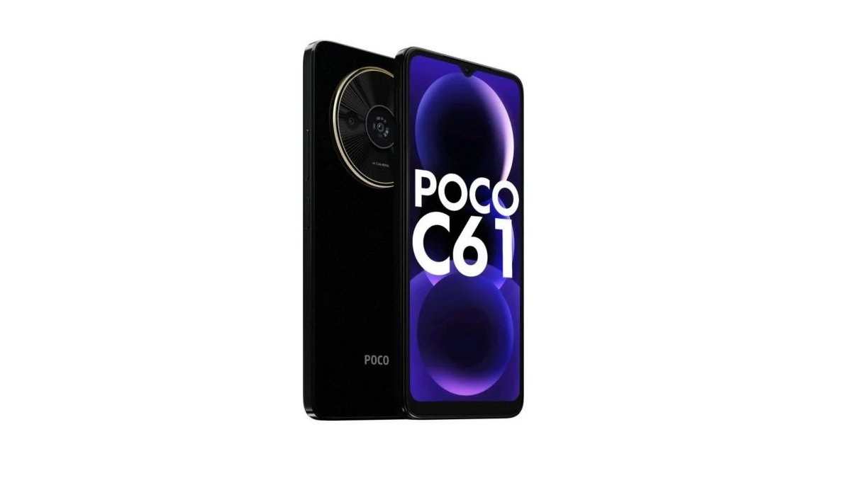 گوشی فوق ارزان پوکو C61 معرفی شد؛ مشخصات + قیمت