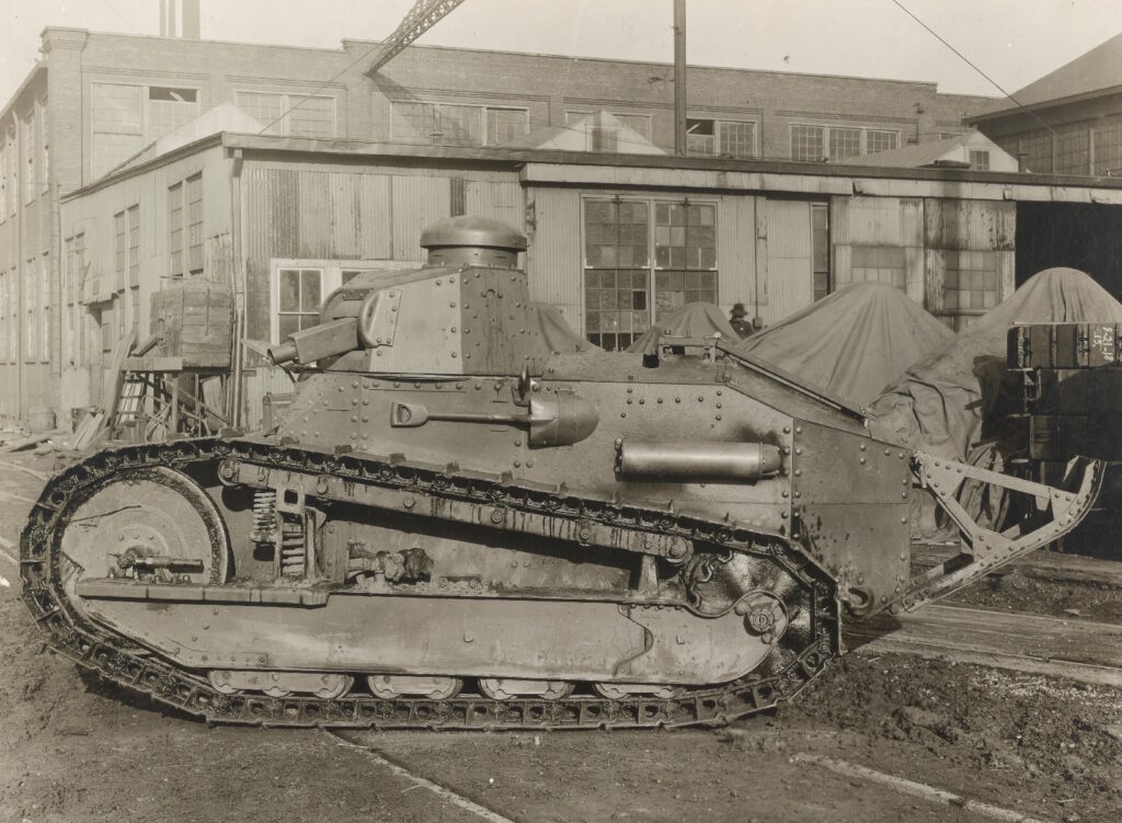 M1917 اولین تانکی که آمریکا ساخت
