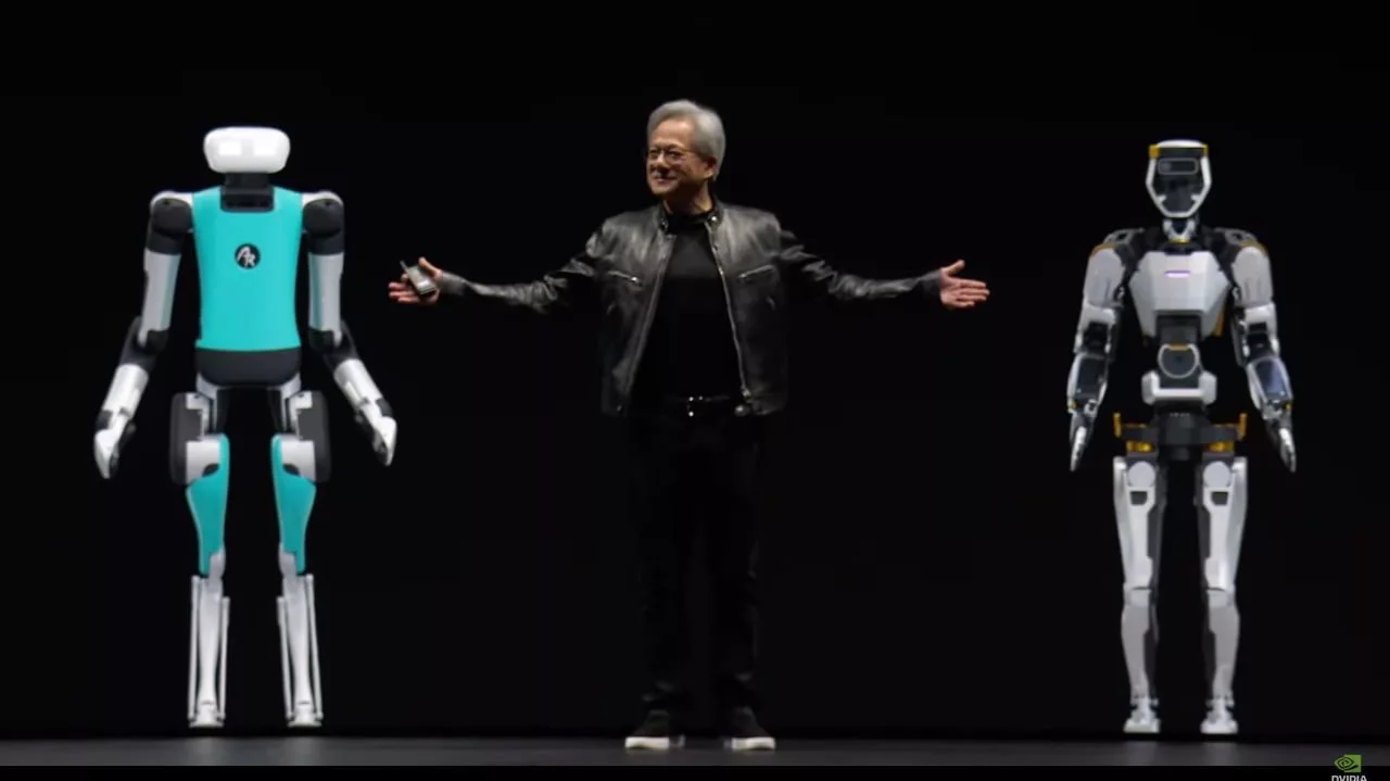 هوش مصنوعی GR00T برای ربات‌های انسان‌نما معرفی شد! + ویدیو